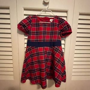 Vineyard Vines Plaid Flannel Dress 4T